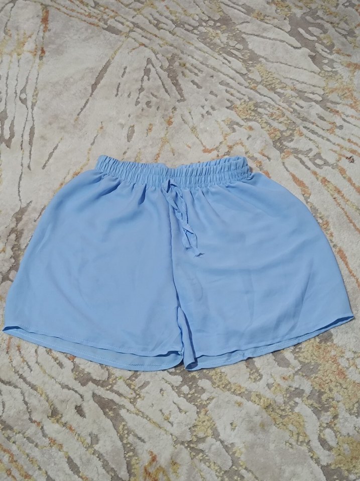 Mavi Mini Kadın Şort - Görsel 2