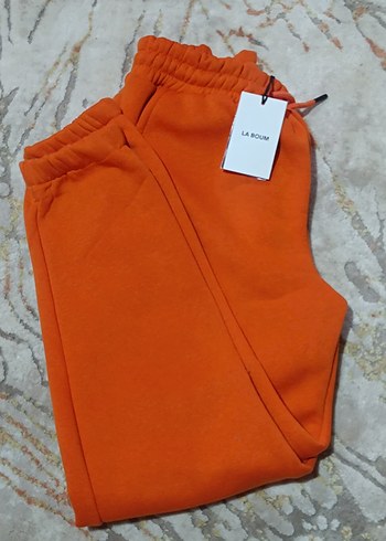 Turuncu Kadın Rahat Kesim Eşofman Altı - Görsel 2