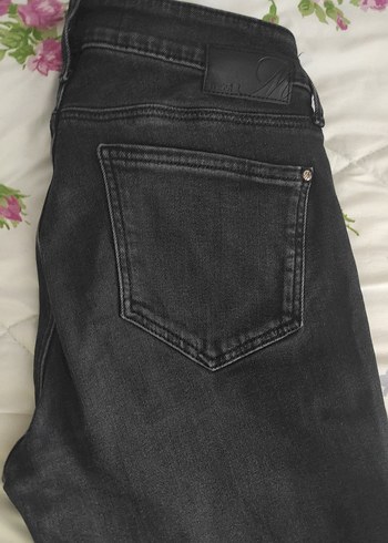 34 Beden Siyah Kadın Denim Pantolon
