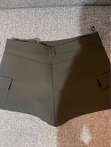 Zara Zara Cepli Şort Etek