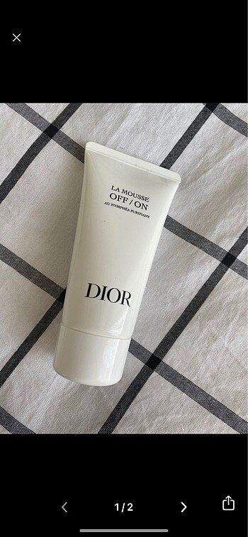 Dior la mousse of on yüz temizleme jeli