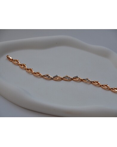 Rose gold xuping bileklik