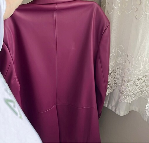 m Beden Bershka deri blazer