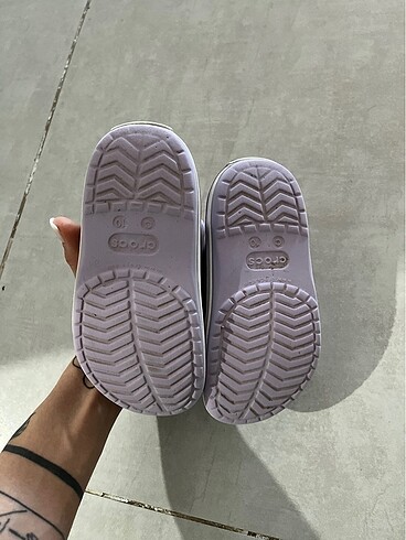 27 Beden mor Renk Çocuk crocs c10