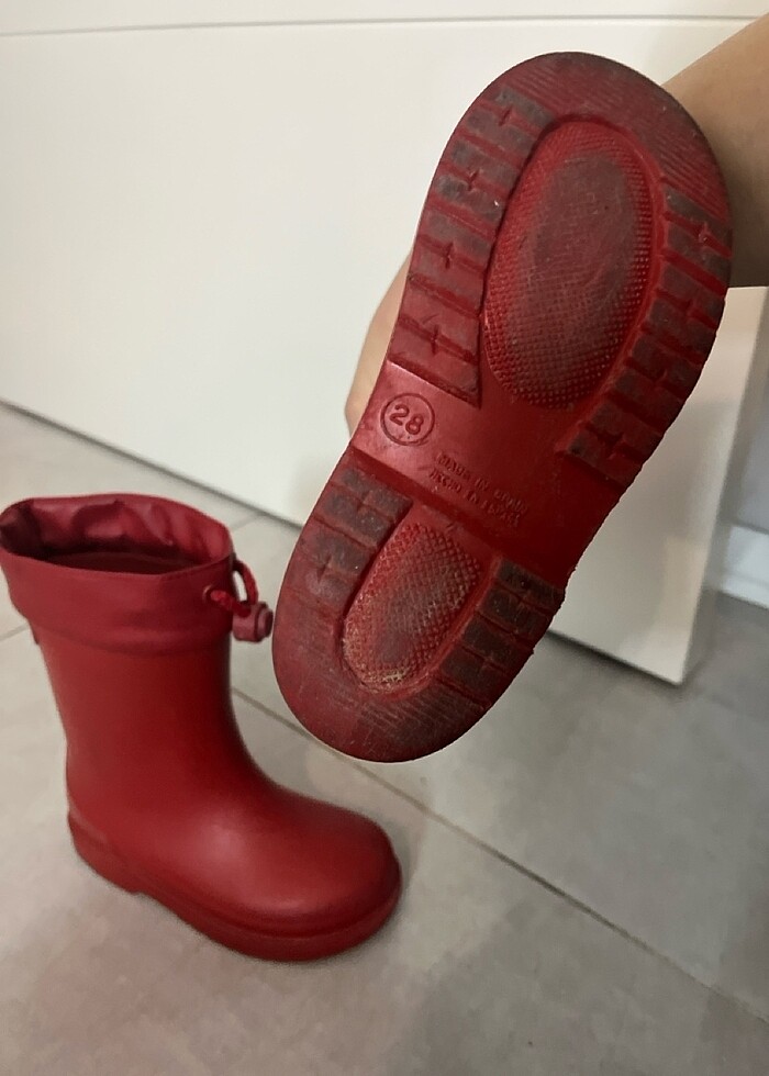 İgor kırmızı yağmur botu - Görsel 3
