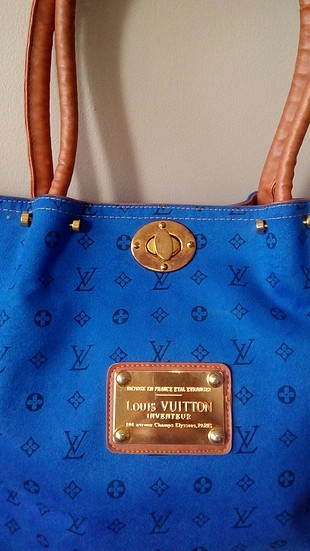 Louis Vuitton mavi çanta