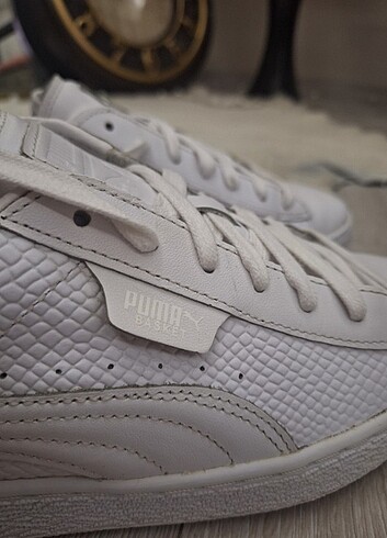 42.5 Beden Puma beyaz sneaker erkek ayakkabı