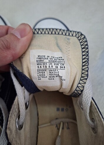 38 Beden Orjinal unisex converse