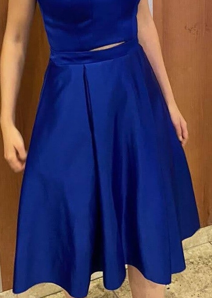 Saks mavisi abiye - Görsel 2