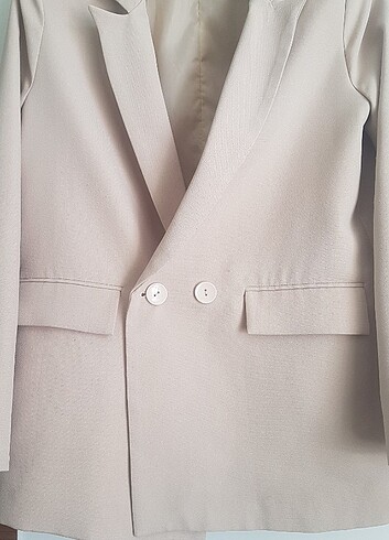 38 Beden ten rengi Renk Blazer ceket