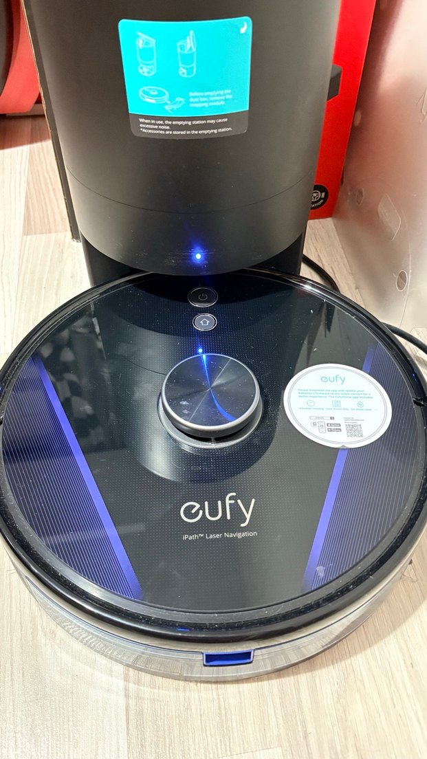 Koyu Mavi Eufy Robot Süpürge - Görsel 4
