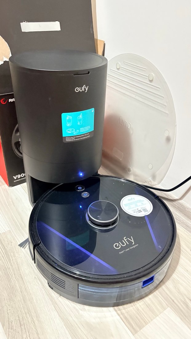 Koyu Mavi Eufy Robot Süpürge - Görsel 3