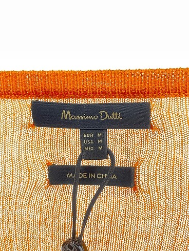 m Beden turuncu Renk Massimo Dutti Hırka %70 İndirimli.