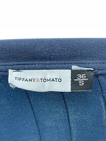 36 Beden lacivert Renk Tiffany Tomato Bluz %70 İndirimli.