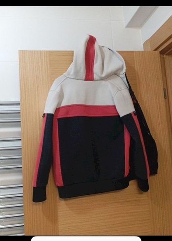 Çok Renkli Erkek Çocuk Fermuarlı Sweatshirt - Görsel 3