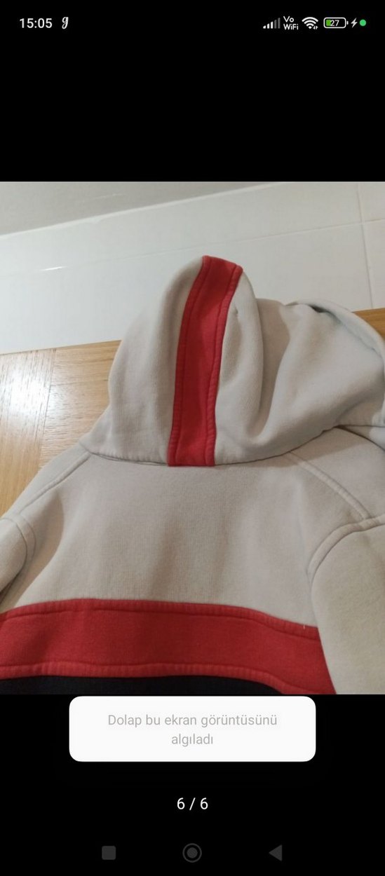 Çok Renkli Erkek Çocuk Fermuarlı Sweatshirt - Görsel 5