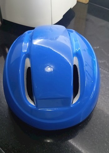 Mavi Çocuk Bisiklet Kaskı - Görsel 2