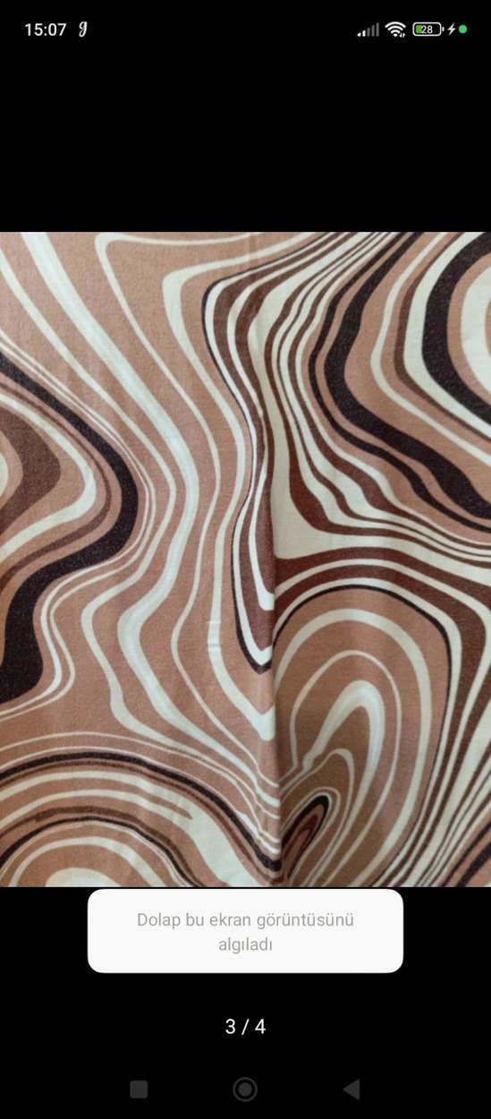 Uzun Kollu Bohem Desenli Bluz - Görsel 3