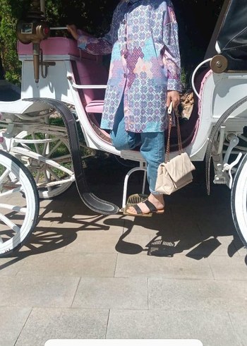 Bohem Uzun Kollu Düğmeli Kadın Gömlek - Görsel 3