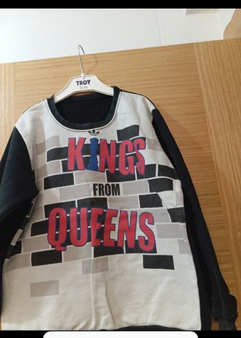 Renkli Baskılı Gri Erkek Sweatshirt - Görsel 2