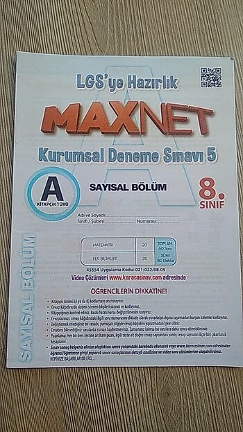  2024-2025 10'lu Karma Lgs Denemeleri(Ekspert,isem,yanıt, oksijen