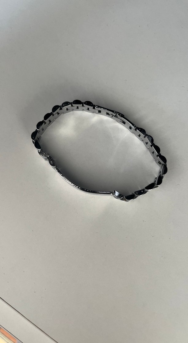 isim yazılabilir erkek çelik bileklik - Görsel 3