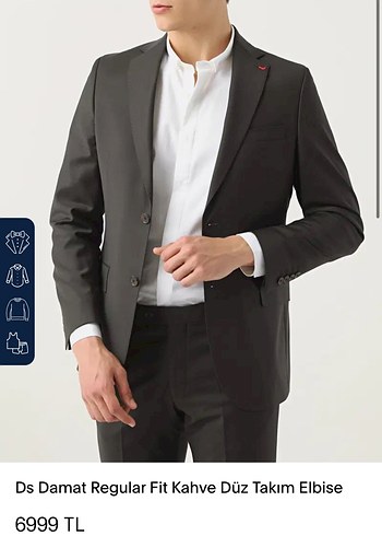 DS Damat Collection siyah ceket - Görsel 6