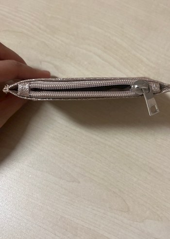 Lc waikiki Bej Parlak Deri Fermuarlı Kadın Cüzdanı - Görsel 3