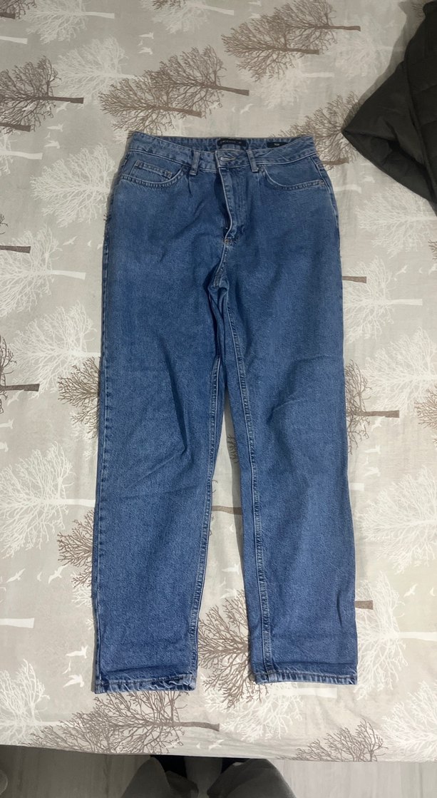 Lc waikiki Kadın Salaş Midi Kot Pantolon - Görsel 2