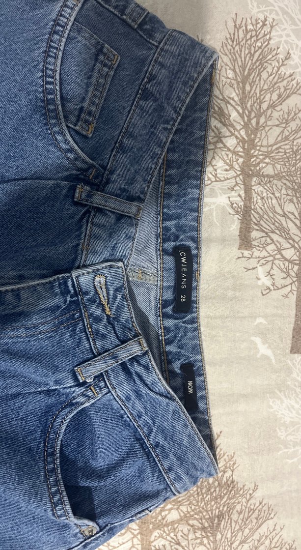 Lc waikiki Kadın Salaş Midi Kot Pantolon - Görsel 4