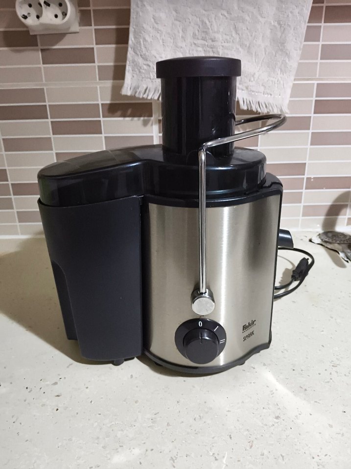 Gri Paslanmaz Çelik Katı Meyve Sıkacağı - Görsel 5