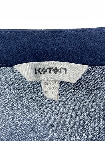 40 Beden lacivert Renk Koton Bluz %70 İndirimli.