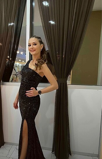 Pul Payetli Abiye