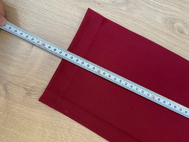 38 Beden bordo Renk H&M kumaş pantolon