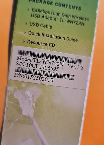 TP-Link TL-WN722N, N150 Mbps Yüksek Kazanımlı Kablosuz USB Adapt - Görsel 5
