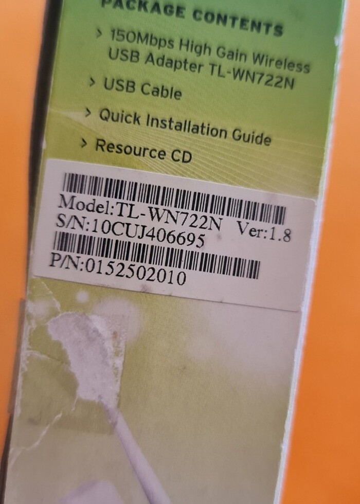 TP-Link TL-WN722N, N150 Mbps Yüksek Kazanımlı Kablosuz USB Adapt - Görsel 5