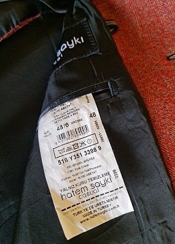 HATEMOĞLU Casuel Yün Ceket - Görsel 3