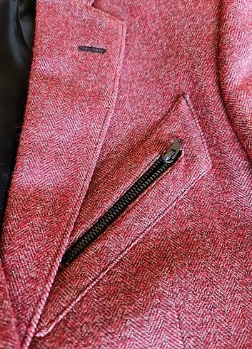 HATEMOĞLU Casuel Yün Ceket - Görsel 5