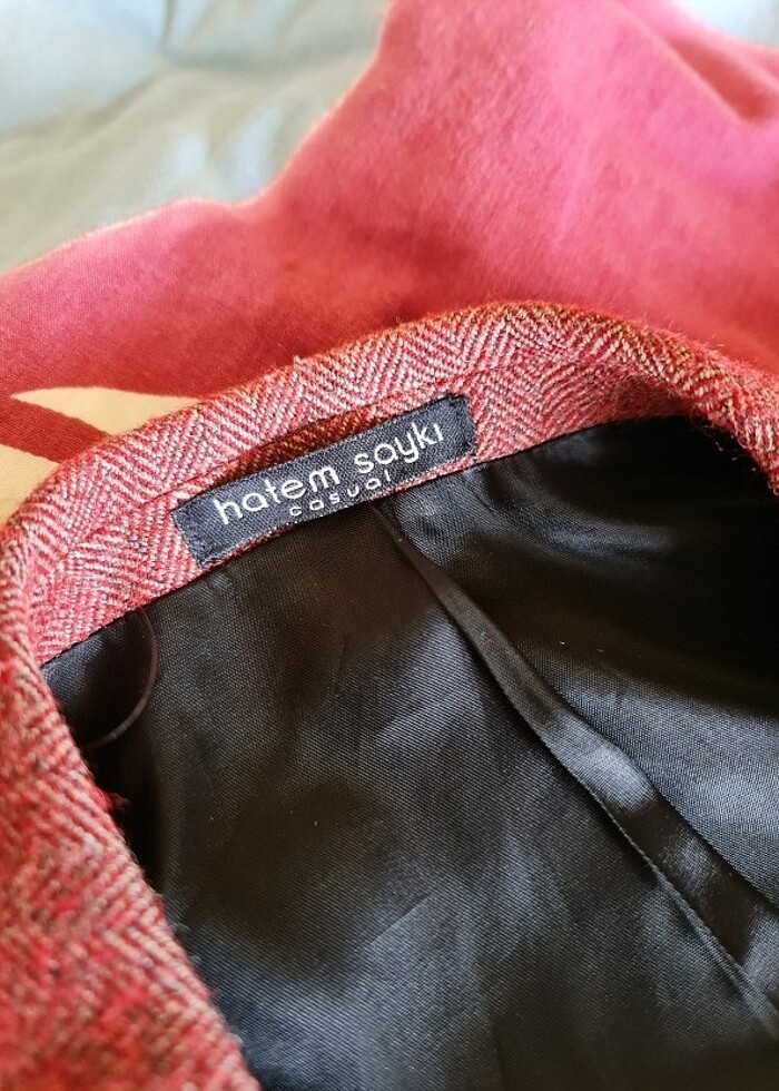 HATEMOĞLU Casuel Yün Ceket - Görsel 4