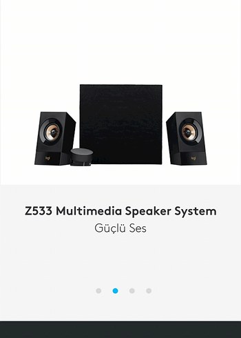 Logitech Z533 2.1 Speaker System 120W - Görsel 7