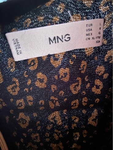 l Beden Elbise Mango
