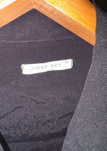 Siyah Kadın Uzun Kollu Gömlek - Görsel 3