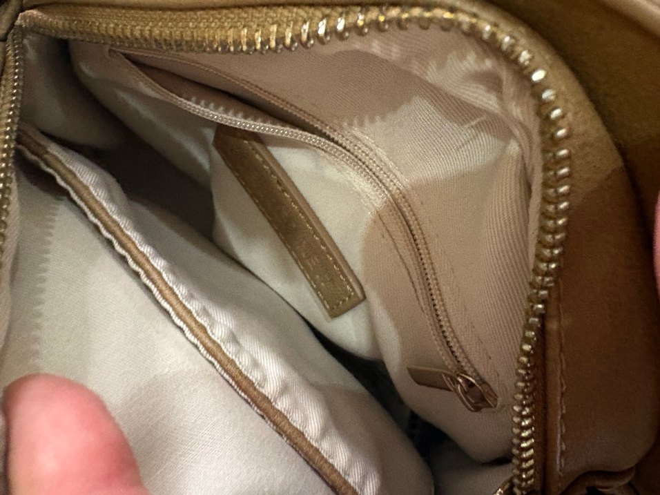 Bej Süet Kadın Çanta - Görsel 2