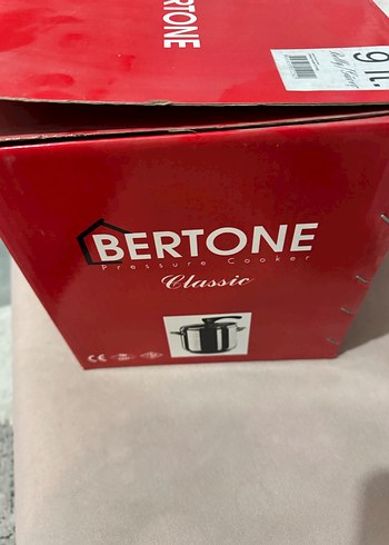 Diğer Bertone 9 litre çelik düdüklü tencere