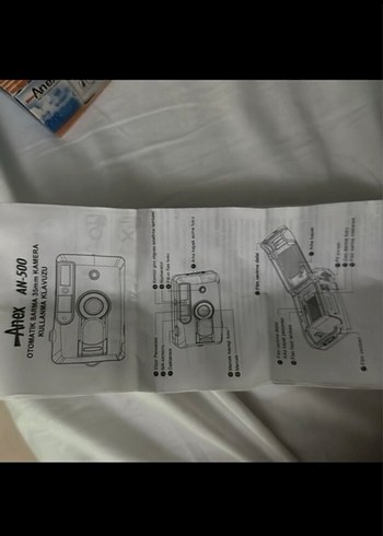 Beden Renk Gri Anex AN-500 29mm Filmli fotoğraf makinesi