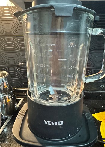 Vestel Siyah ve Gri Cam Blender