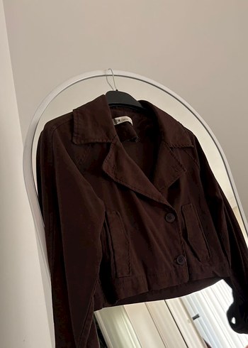 Kısa trençkot - Görsel 3