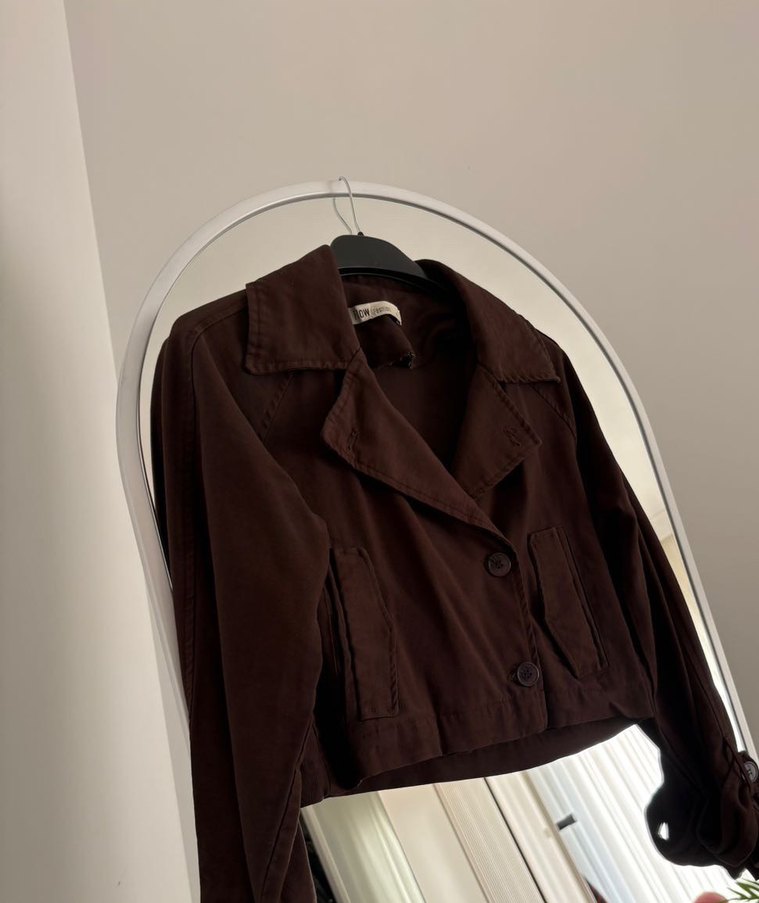 Kısa trençkot - Görsel 3