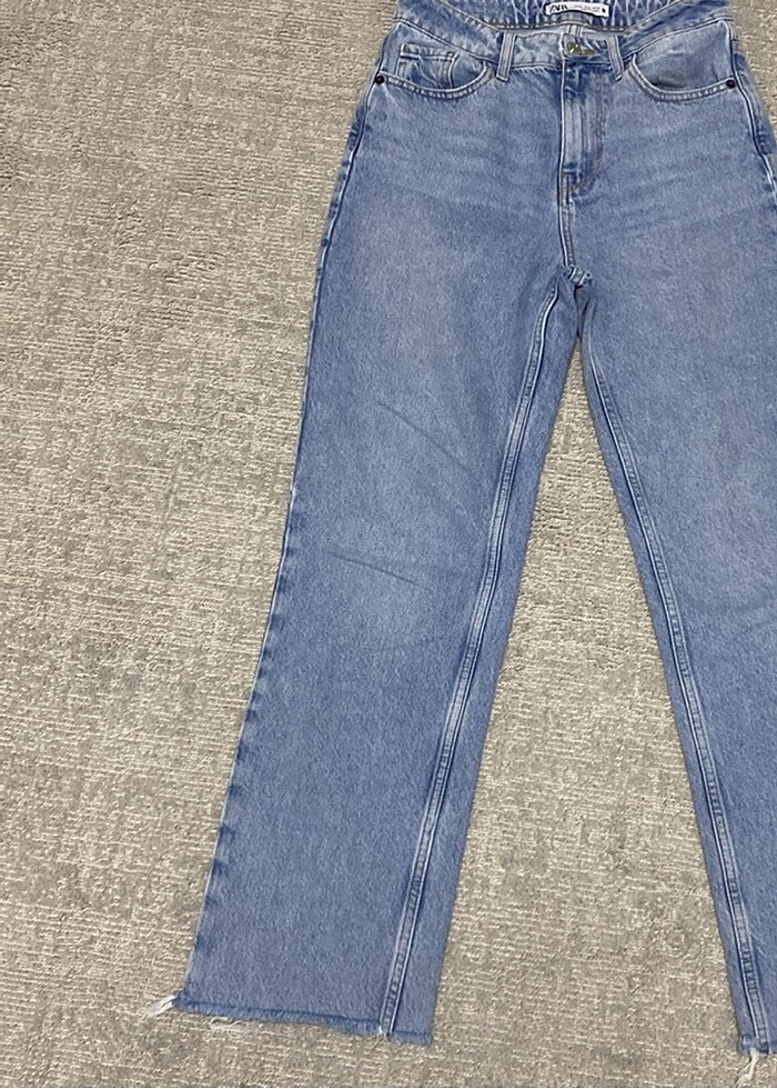 Zara yüksek bel jean - Görsel 2