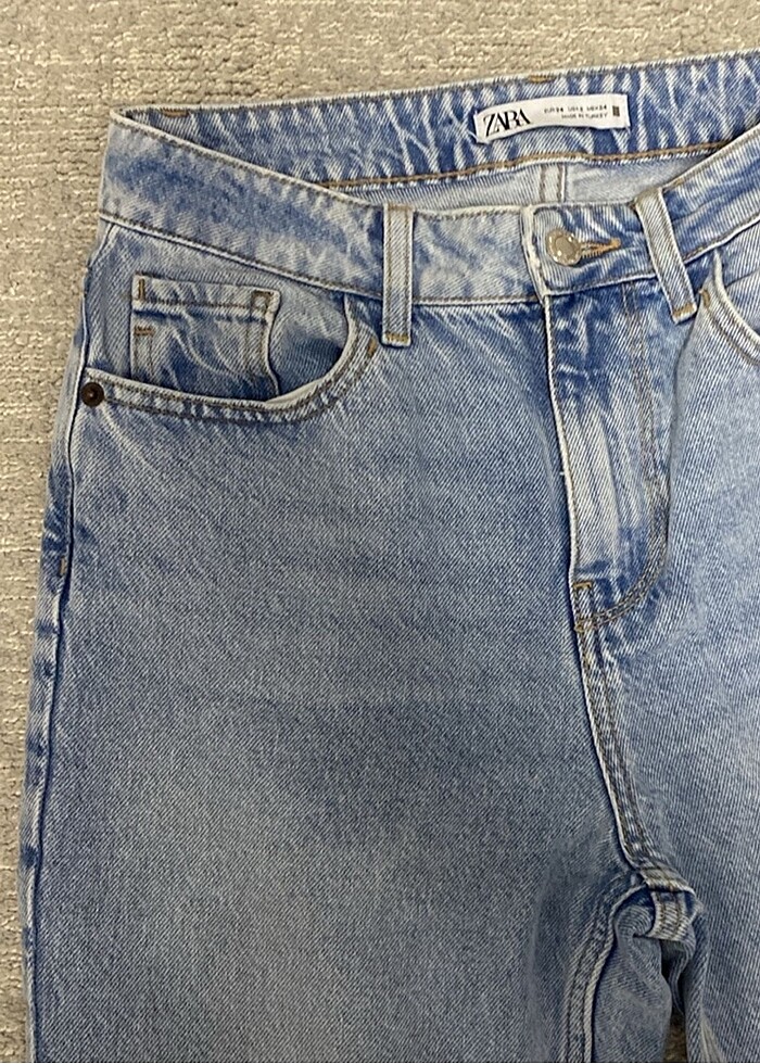 Zara yüksek bel jean - Görsel 3